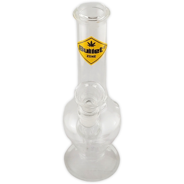 Glasbong Bullet Zone Heavy 2 Ringe 19cm 14.5 Schliff Tulpen Bong 3